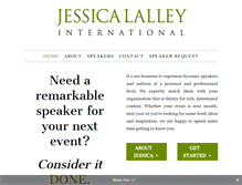 Tablet Screenshot of jessicalalley.com